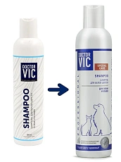 Шампунь Doctor VIC для белой шерсти собак и кошек